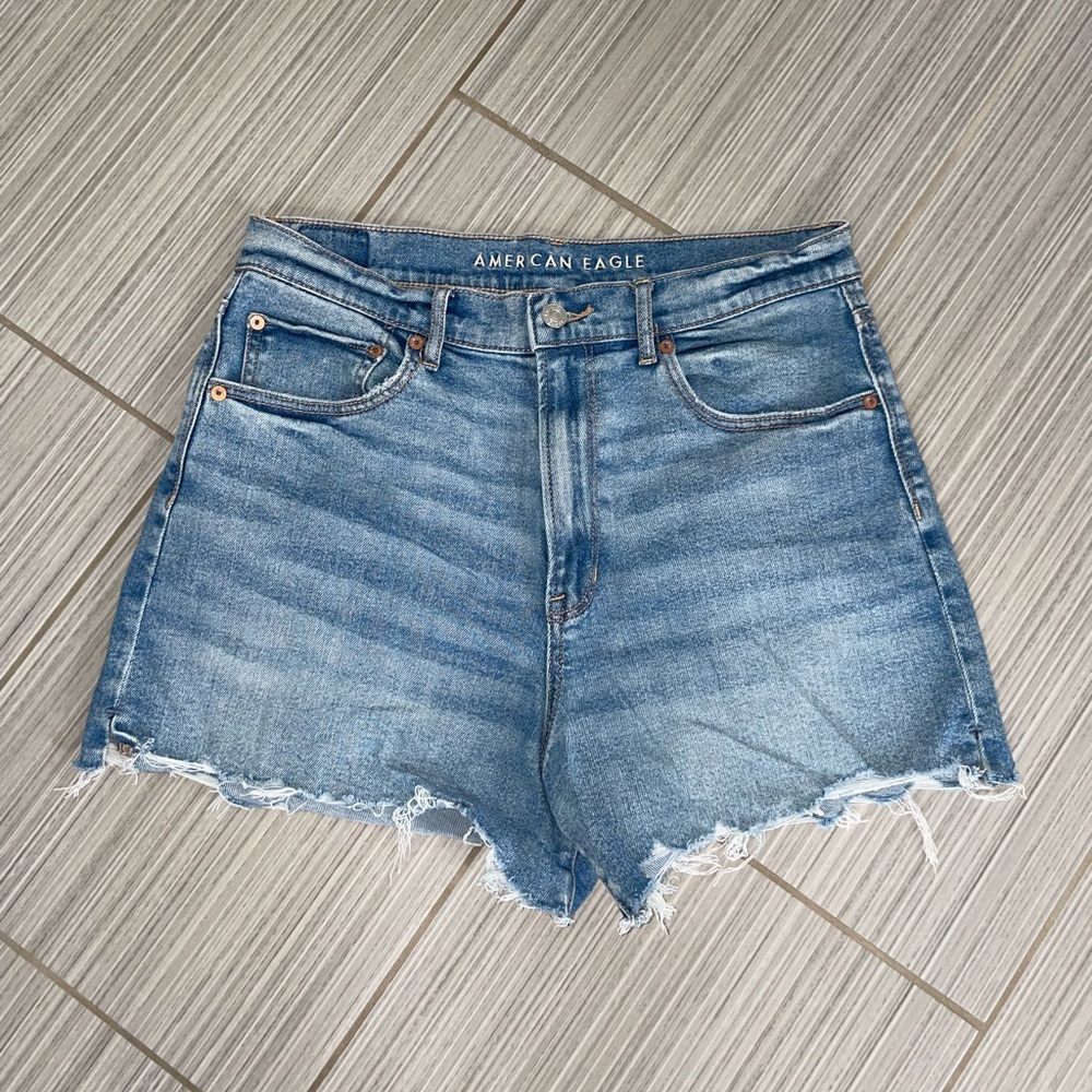American Eagle Light Blue Jean Shorts